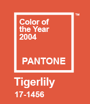 pantone 2004 رنگ سال