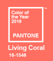 pantone 2019 رنگ سال