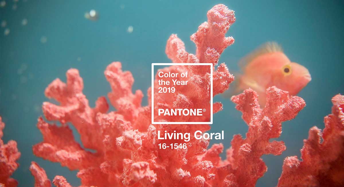 pantone 2019 مرجانی رنگ سال
